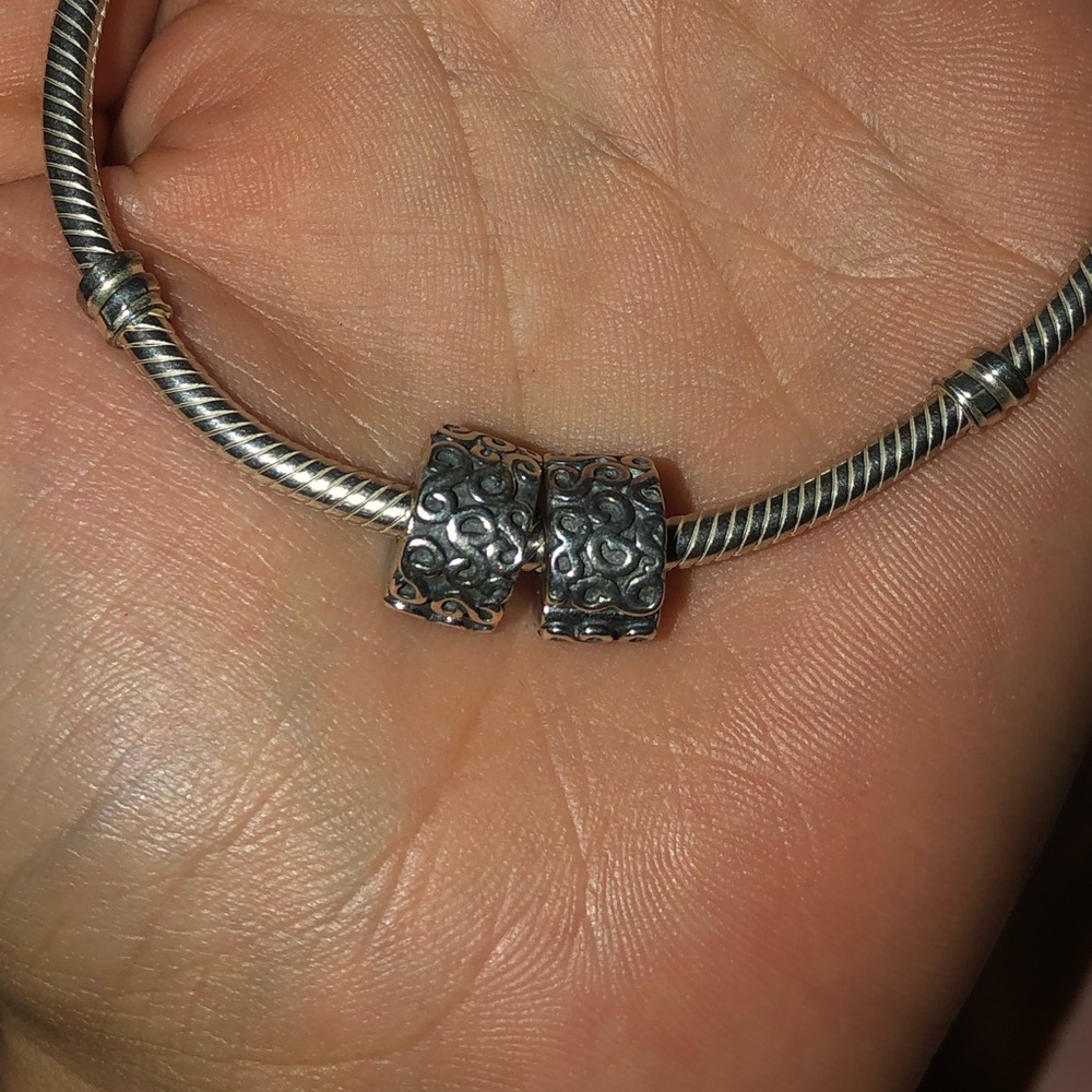 Authentic Pandora Swirl Clips